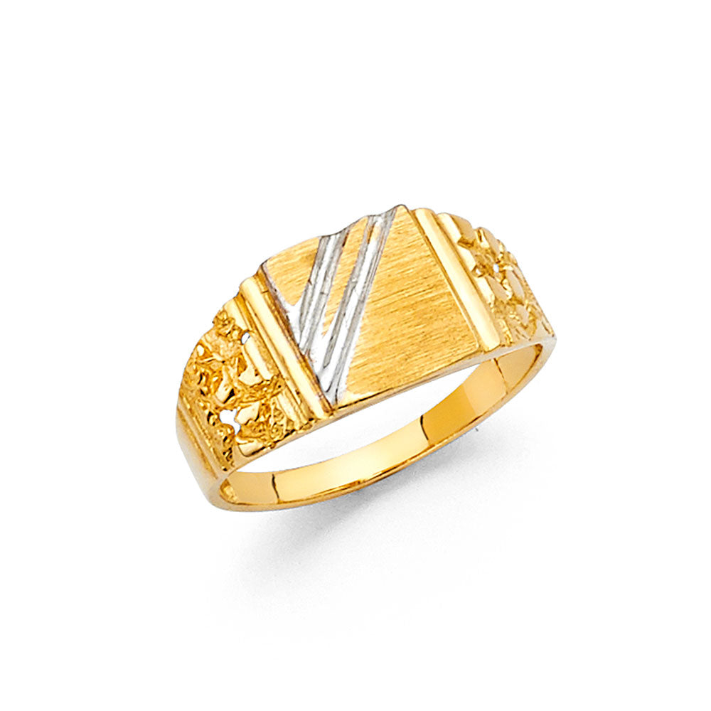 14K 2T BABY CZ RINGS