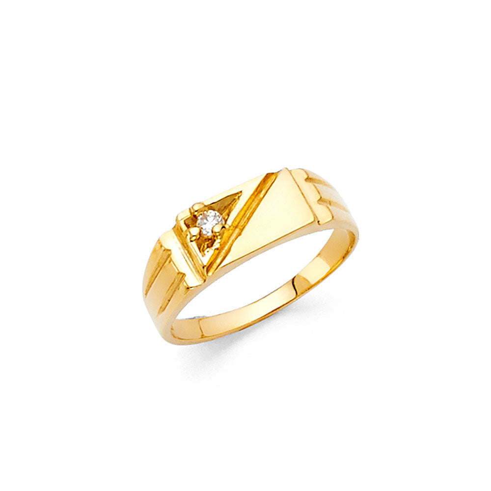 14KY BABY CZ RINGS