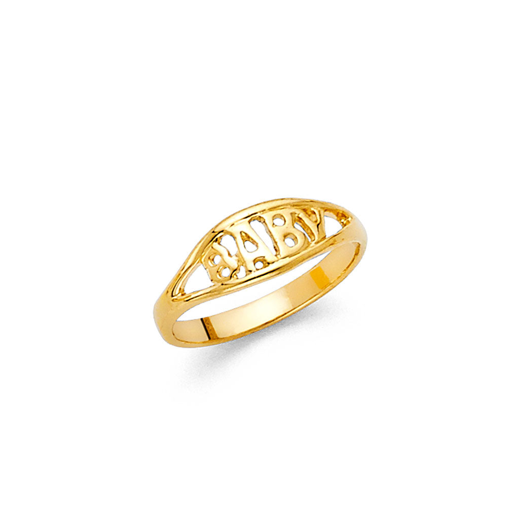 14KY BABY CZ RINGS