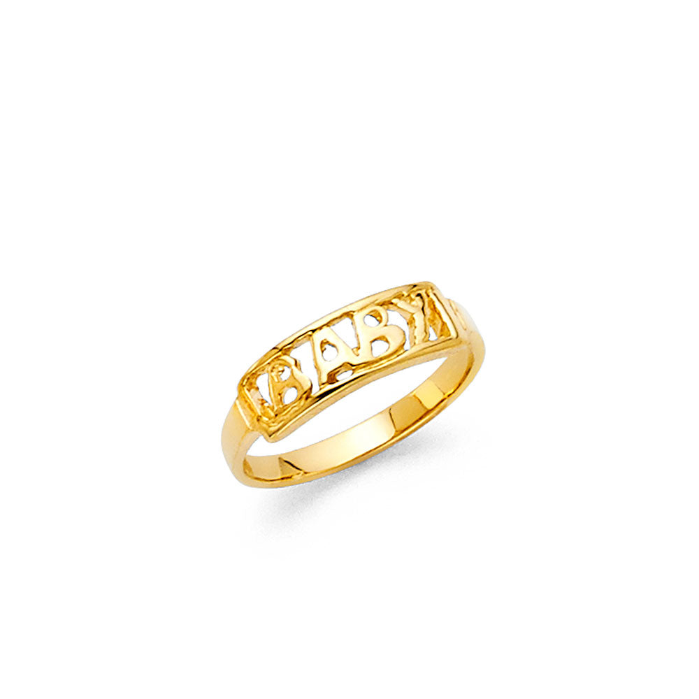 14KY BABY CZ RINGS