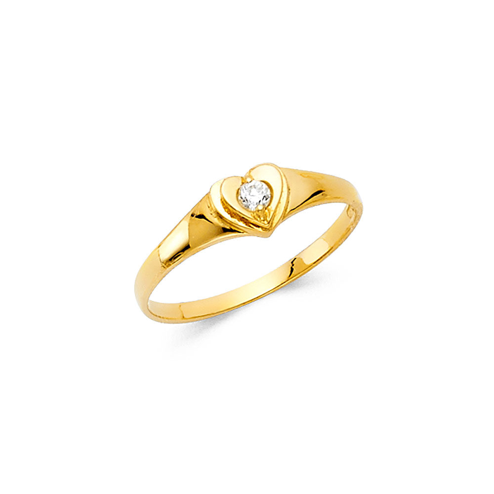 14KY BABY CZ RINGS