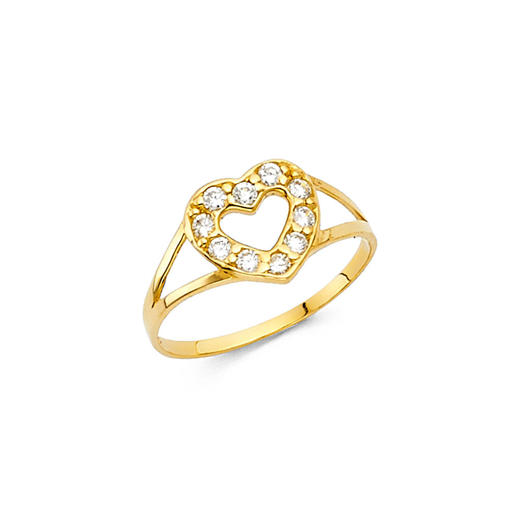 14KY BABY CZ RINGS