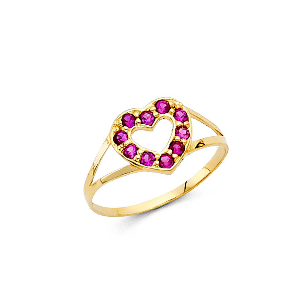 14KY BABY CZ RINGS