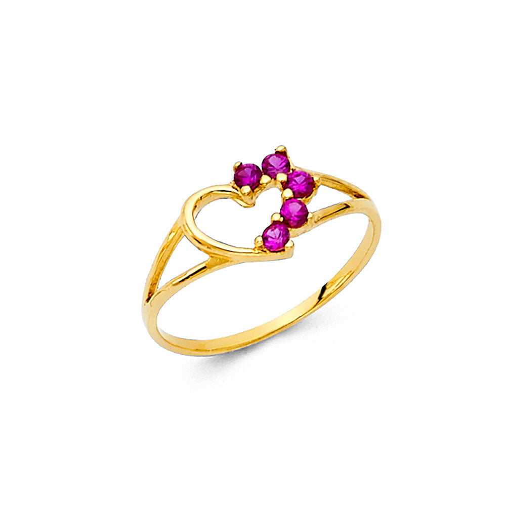 14KY BABY CZ RINGS