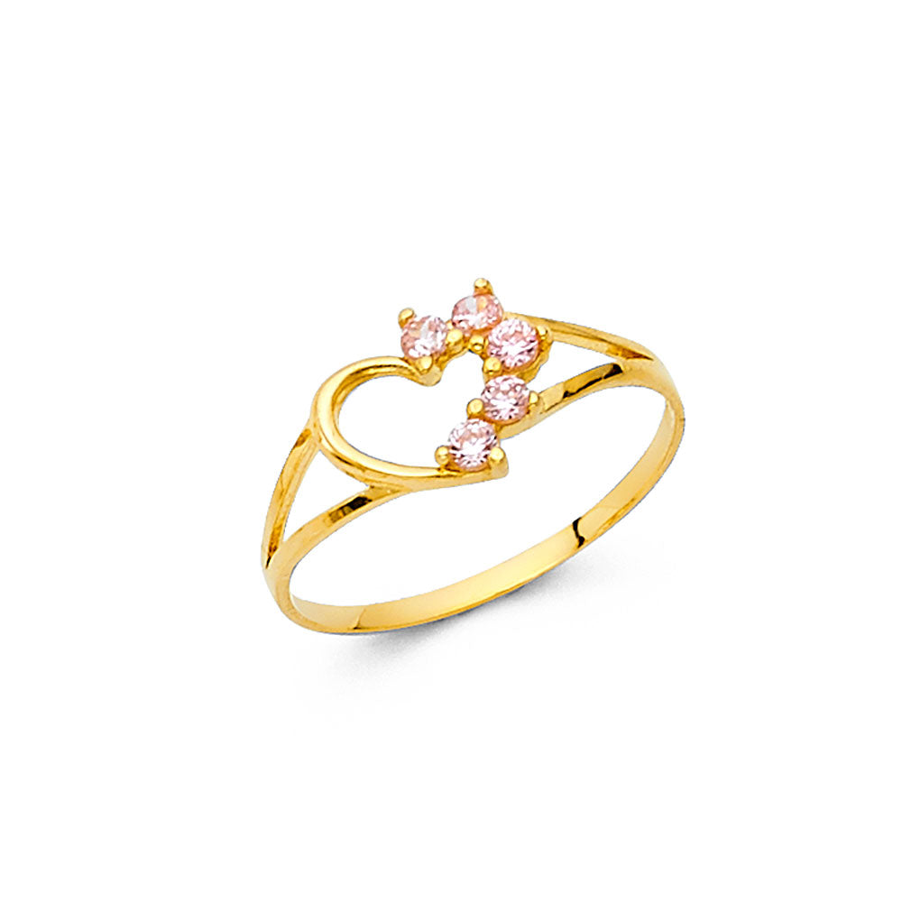 14KY BABY CZ RINGS