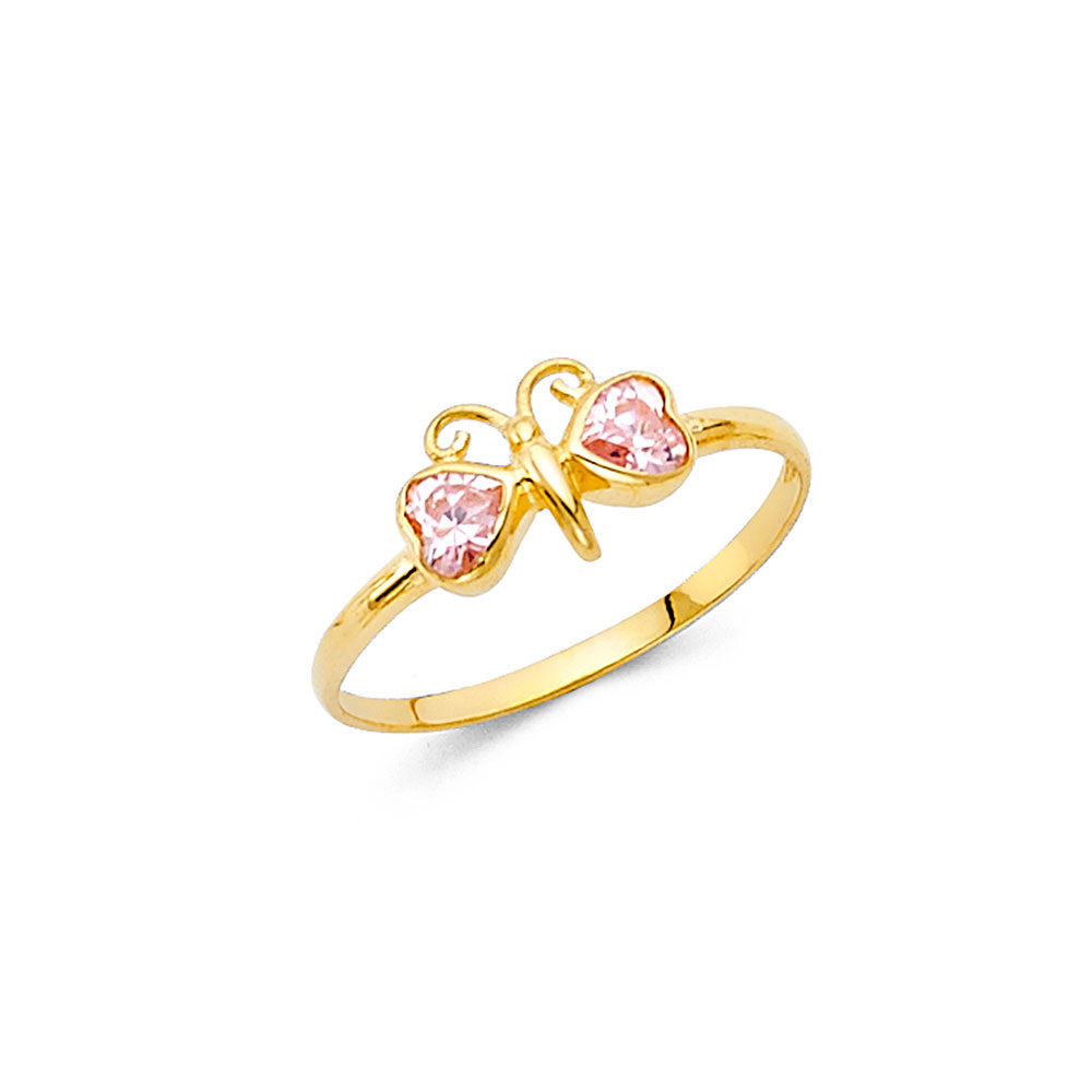 14KY BABY CZ RINGS