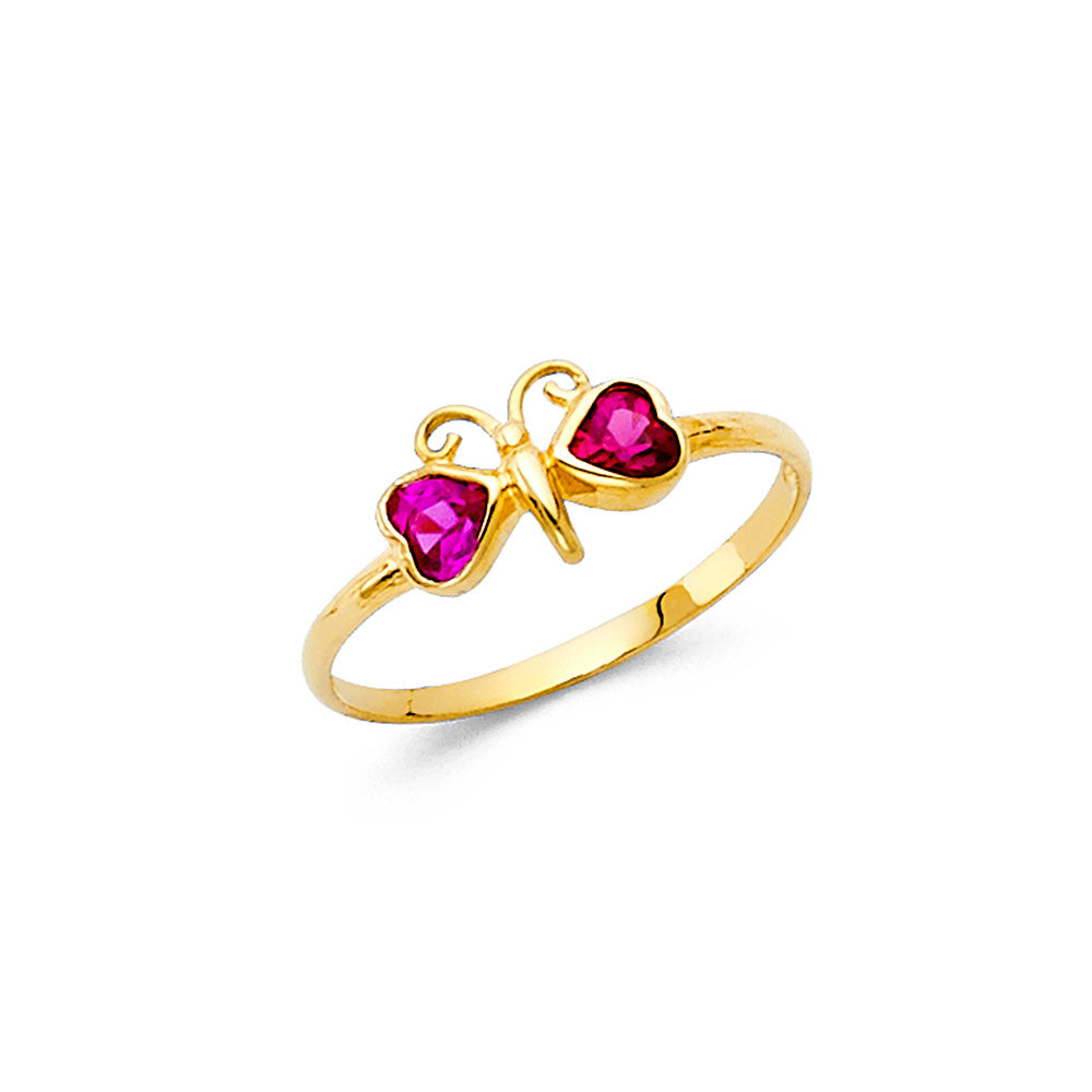 14KY BABY CZ RINGS
