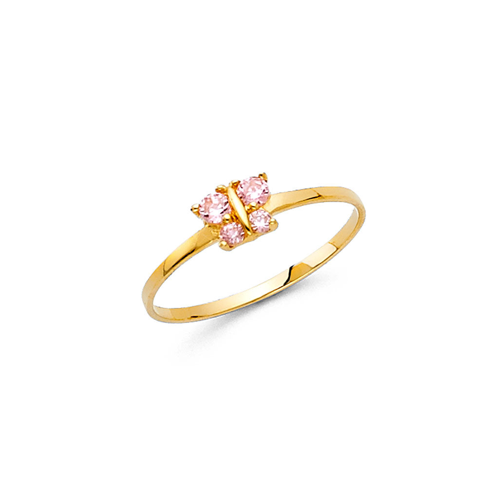 14KY BABY CZ RINGS