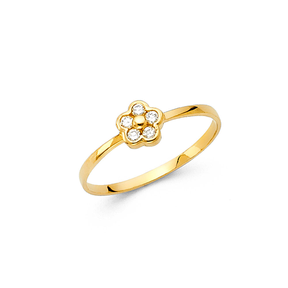 14KY BABY CZ RINGS