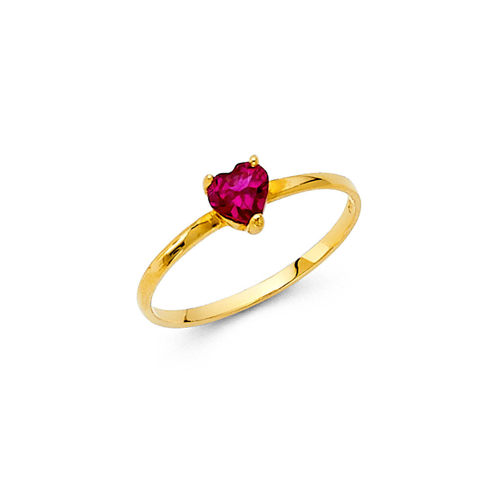 14KY BABY CZ RINGS