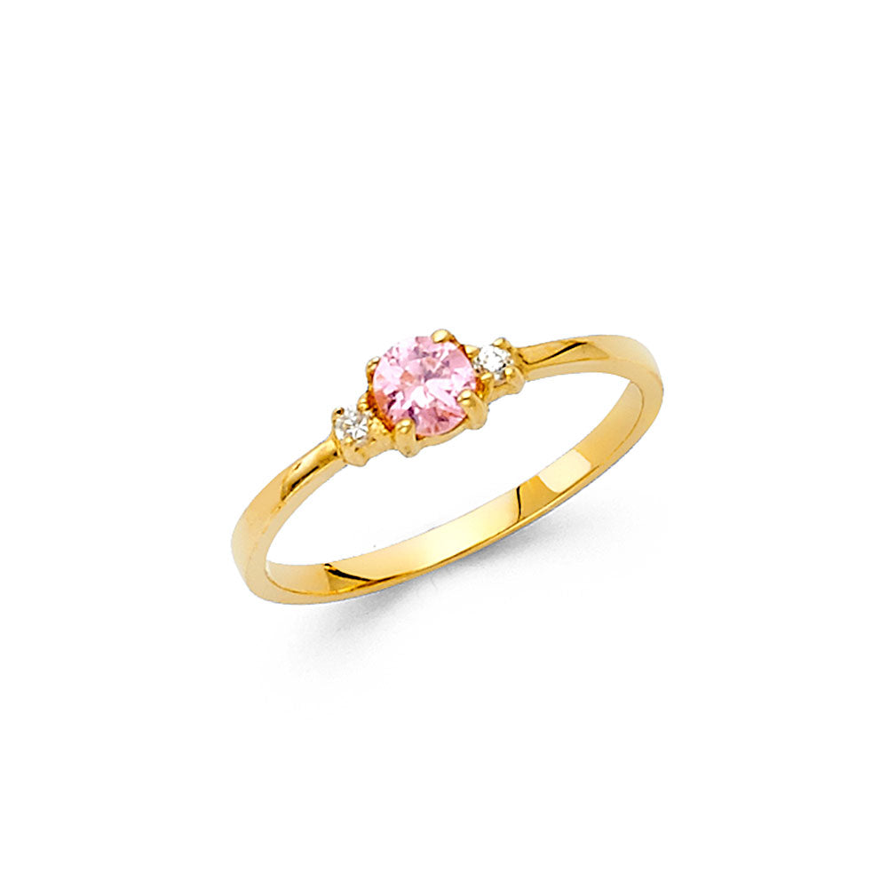 14KY BABY CZ RINGS