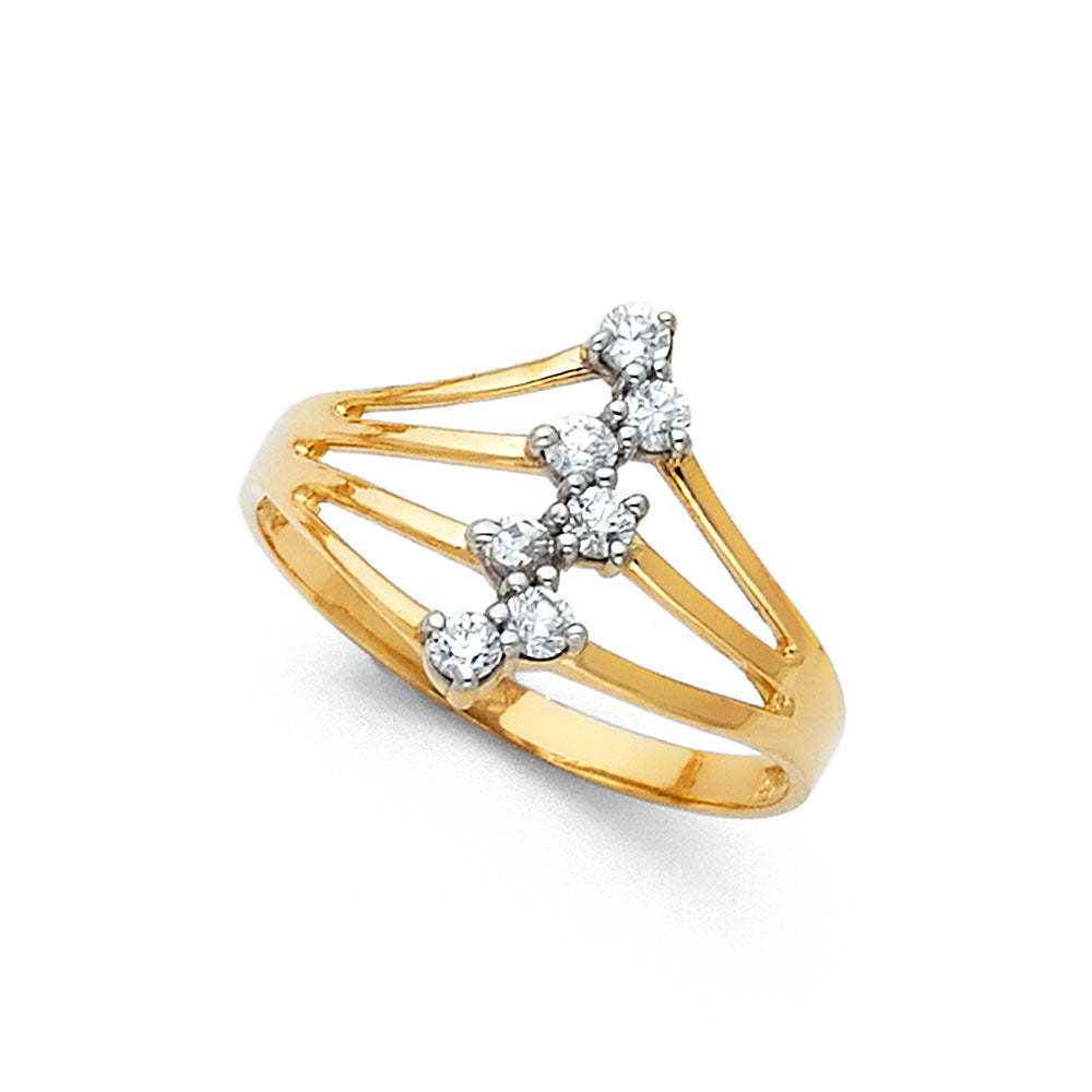 14KY SEMANARIO CZ RINGS