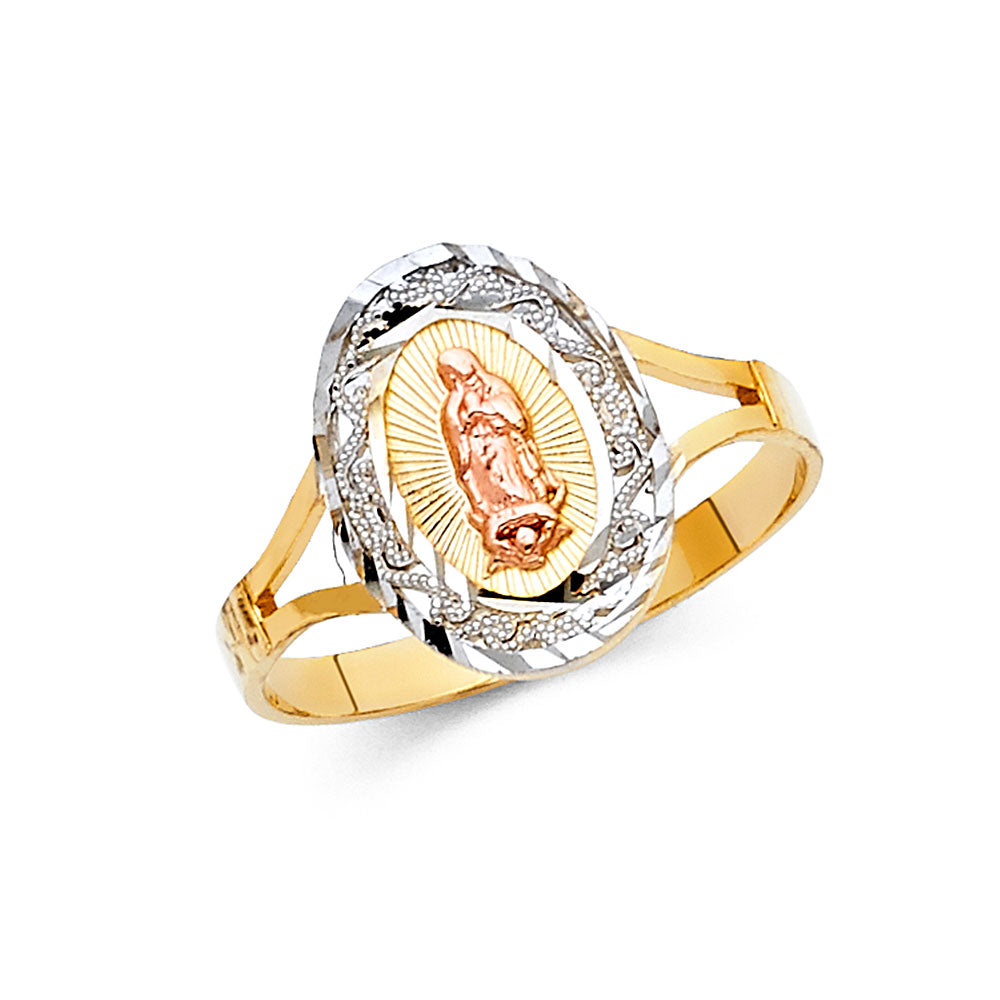 14K 3C GUADALUPE RINGS