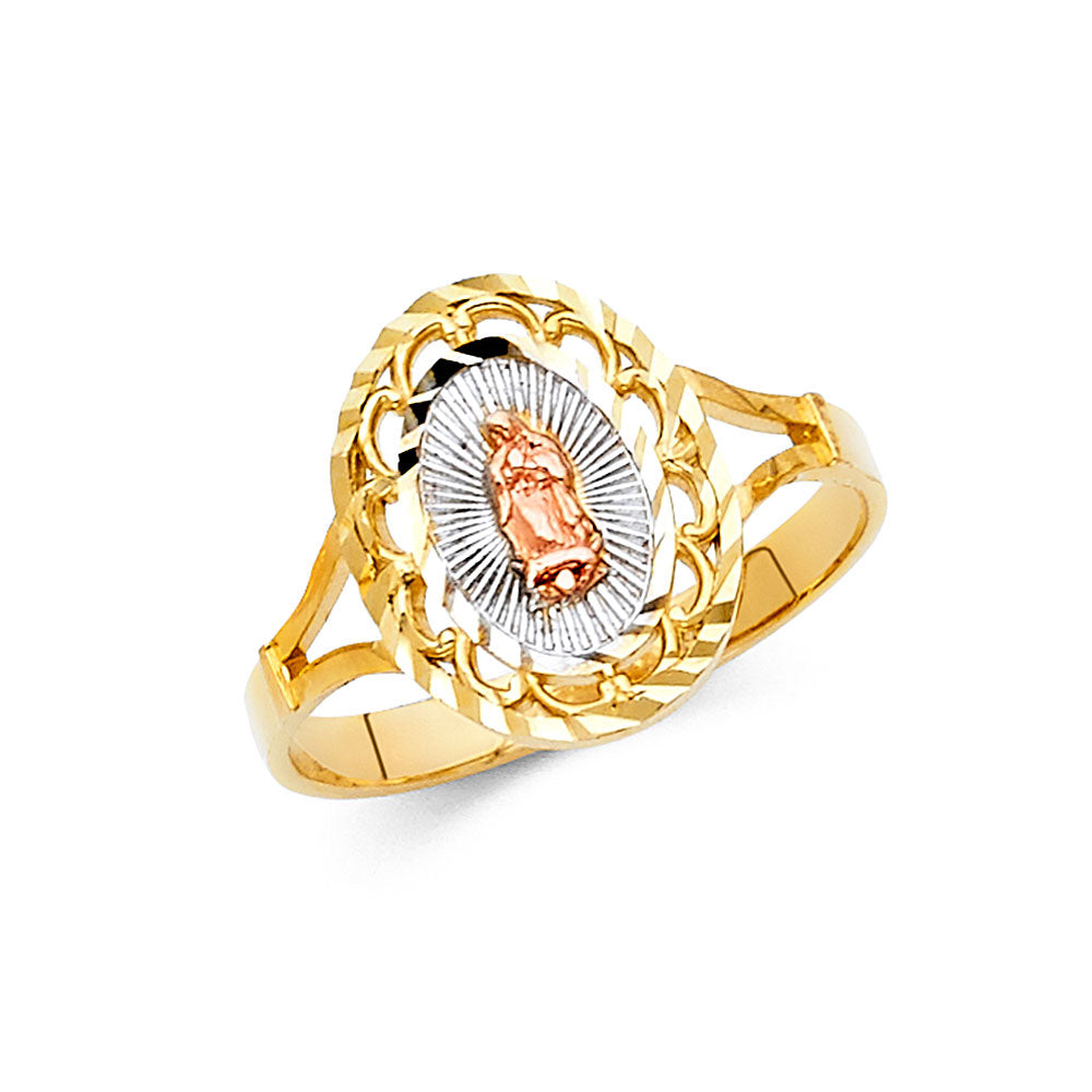 14K 3C GUADALUPE RINGS