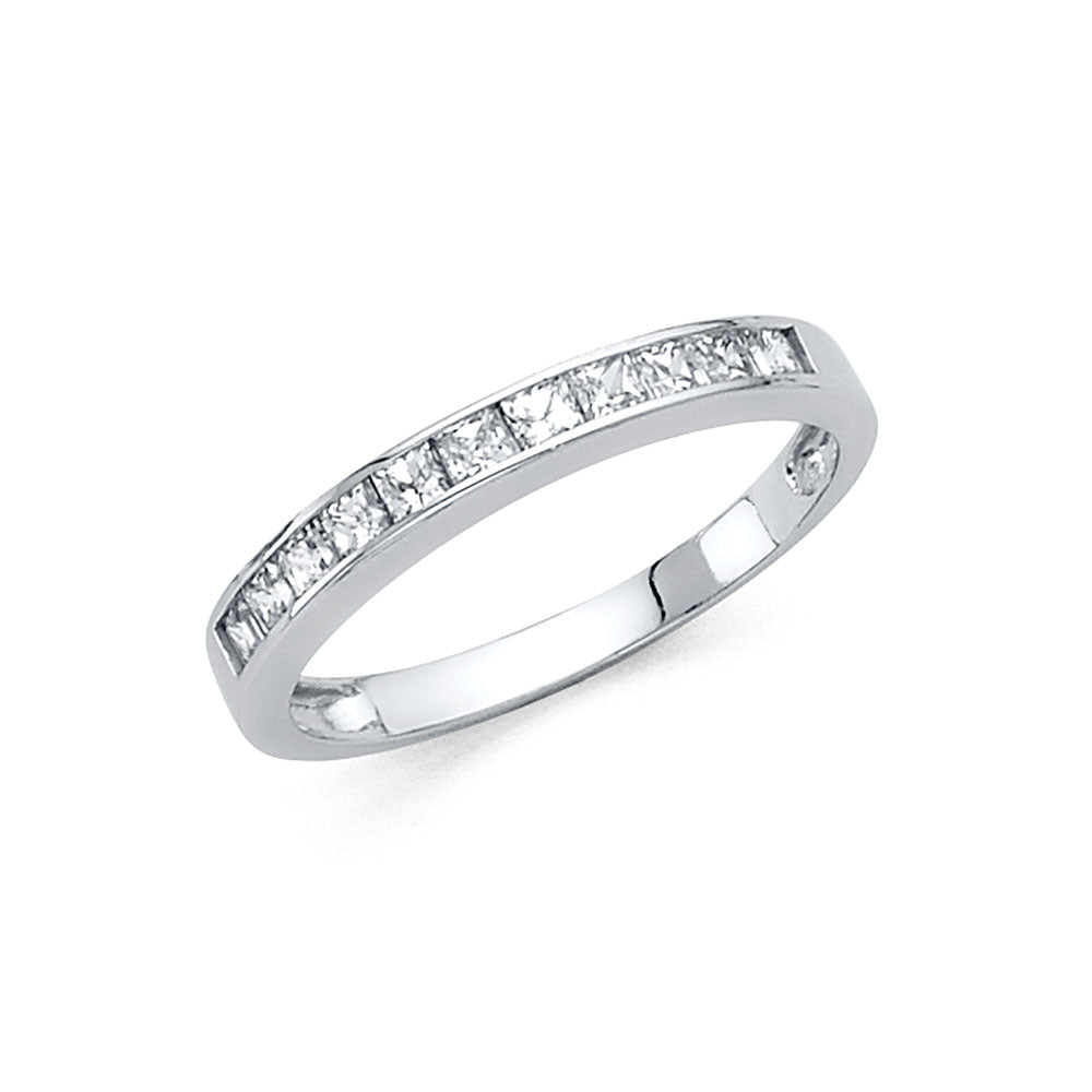 14KW CZ WEDDING BAND