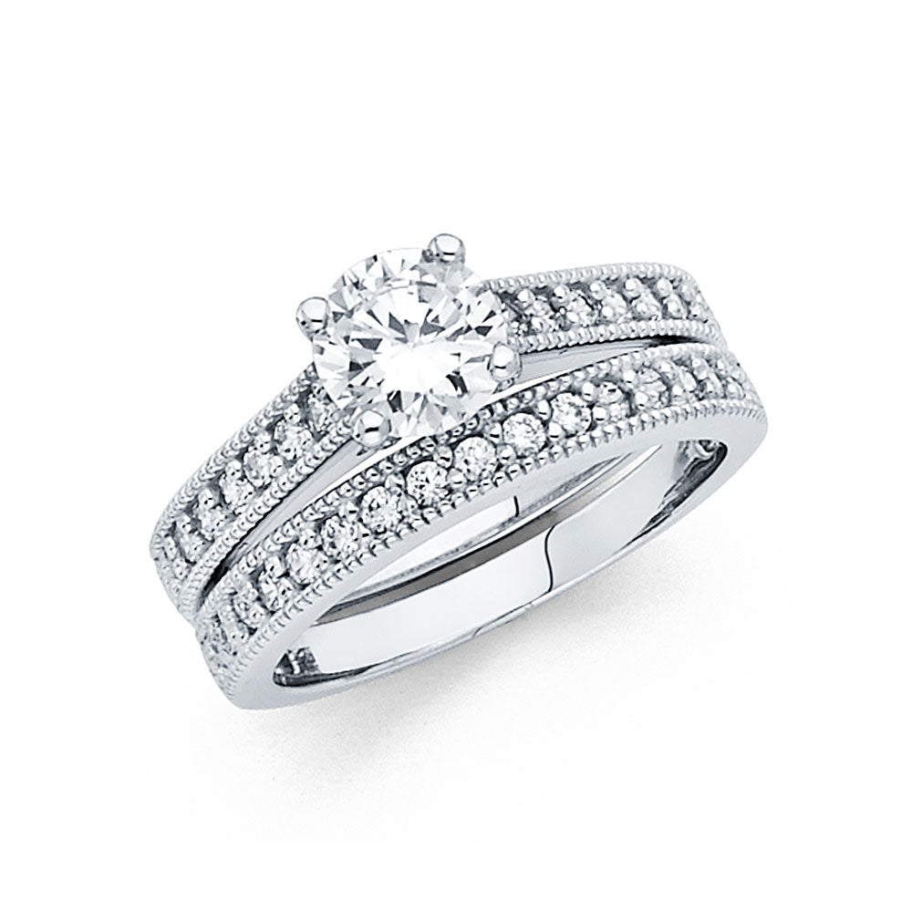 14KW CZ RING