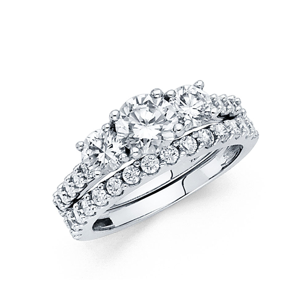 14KW CZ RING
