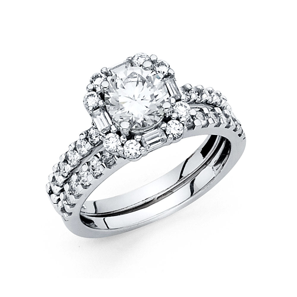 14KW CZ RING