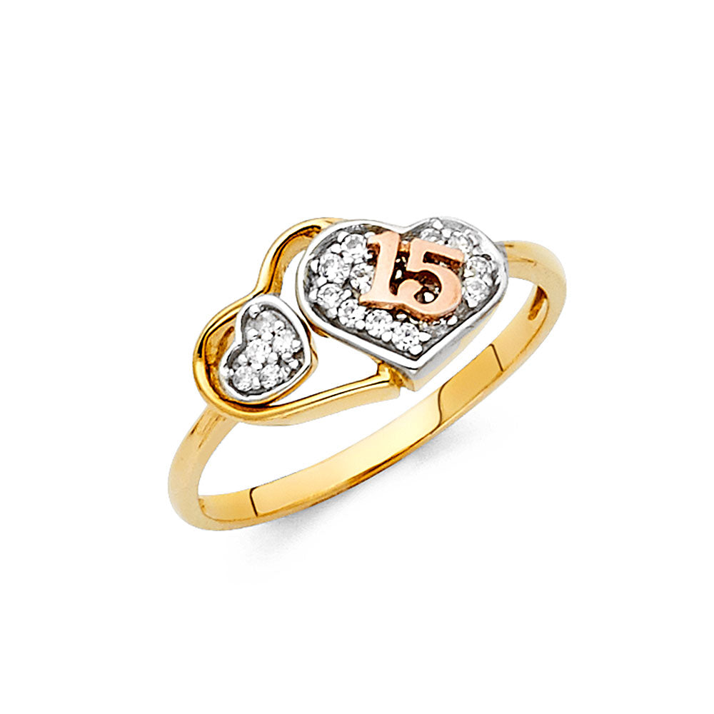 14K 3C RING