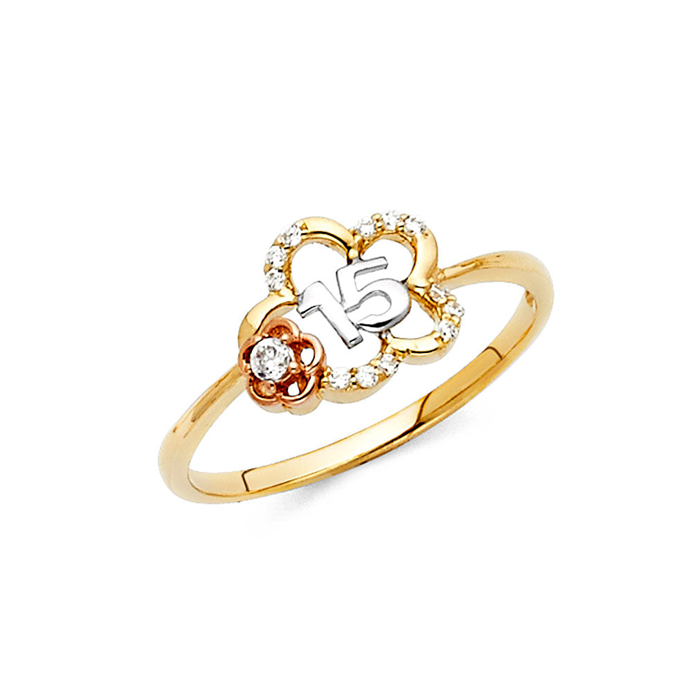 14K 3C RING