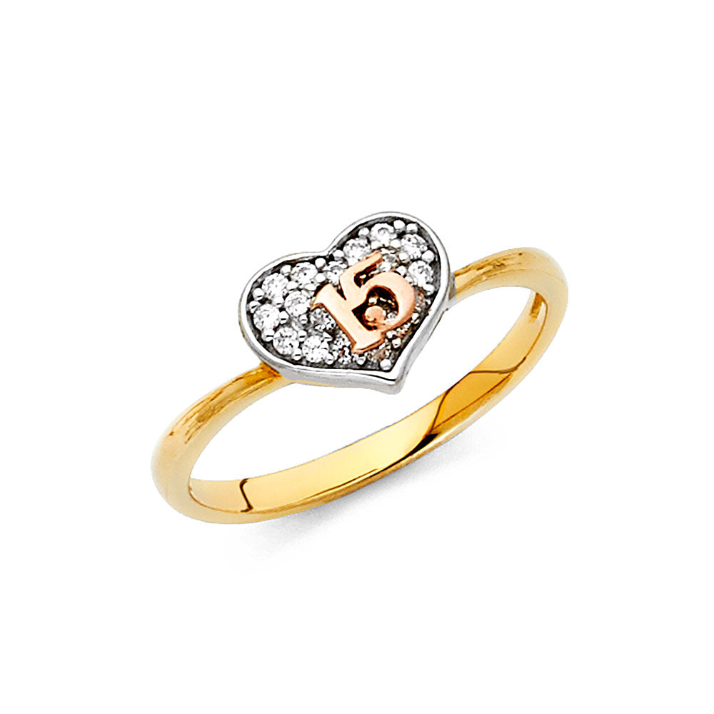 14K 3C RING